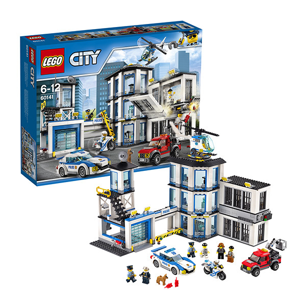 Lego City Полицейский участок 60141