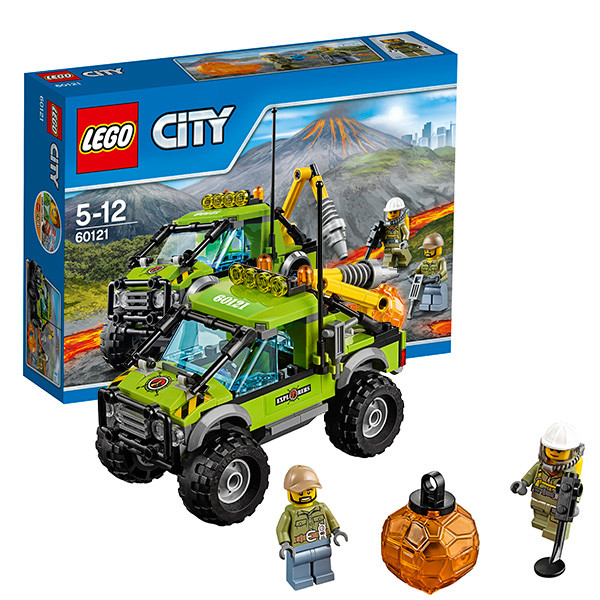 Lego City Грузовик Исследователей Вулканов 60121