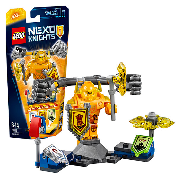 Lego Nexo Knights Аксель- Абсолютная сила 70336