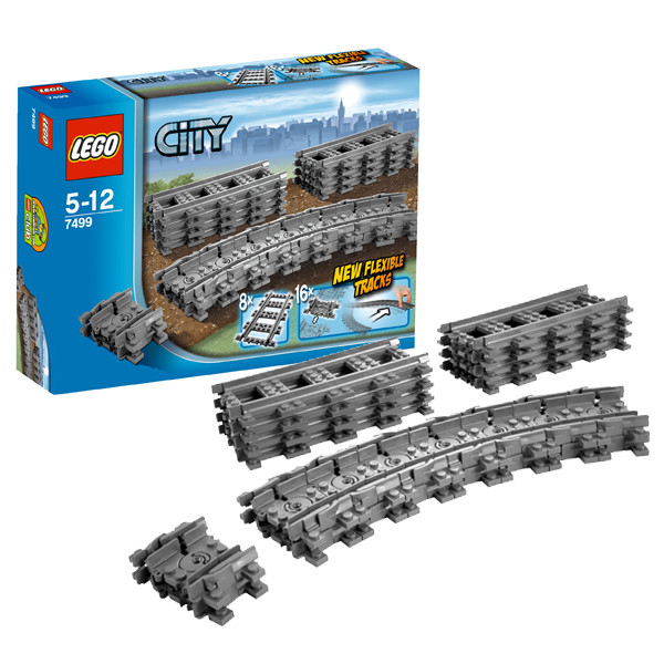 Lego City Гибкие пути 7499