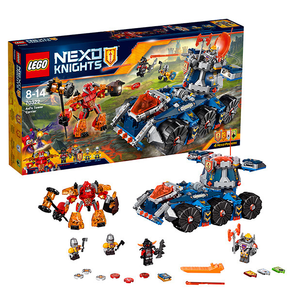 Lego Nexo Knights Башенный тягач Акселя 70322 - фото 1 - id-p71880799