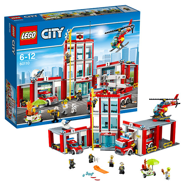Lego City Пожарная часть 60110