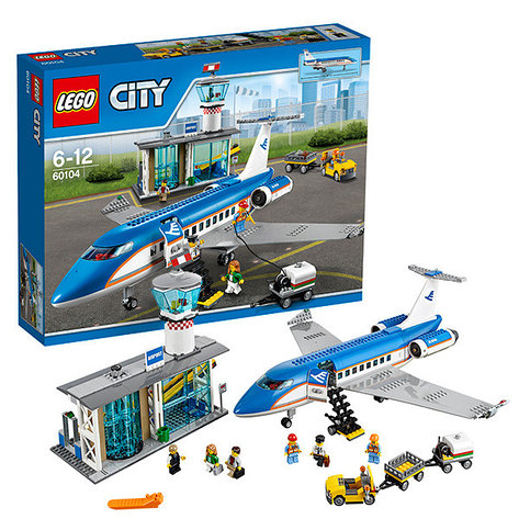 Lego City Пассажирский терминал аэропорта 60104, фото 2