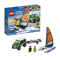 Lego City Внедорожник с прицепом для катамарана 60149