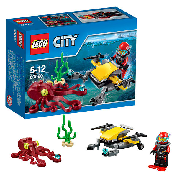 Lego City Глубоководный Скутер 60090