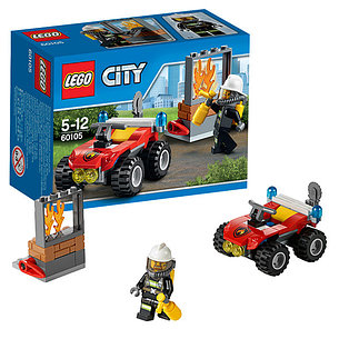 Lego City Пожарный квадроцикл 60105, фото 2