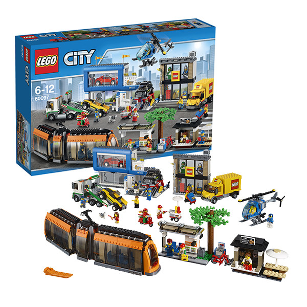 Lego City Городская площадь 60097