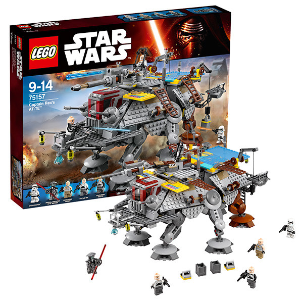Lego Star Wars Шагающий штурмовой вездеход AT-TE капитана Рекса 75157