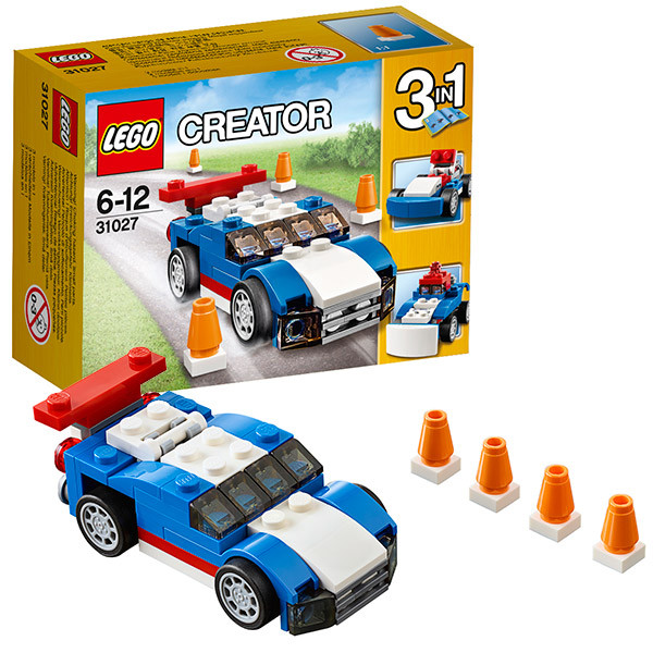 Lego Creator Синий гоночный автомобиль 31027
