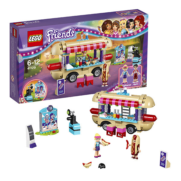 Lego Friends 41129 Парк развлечений: фургон с хот-догами - фото 1 - id-p71880941
