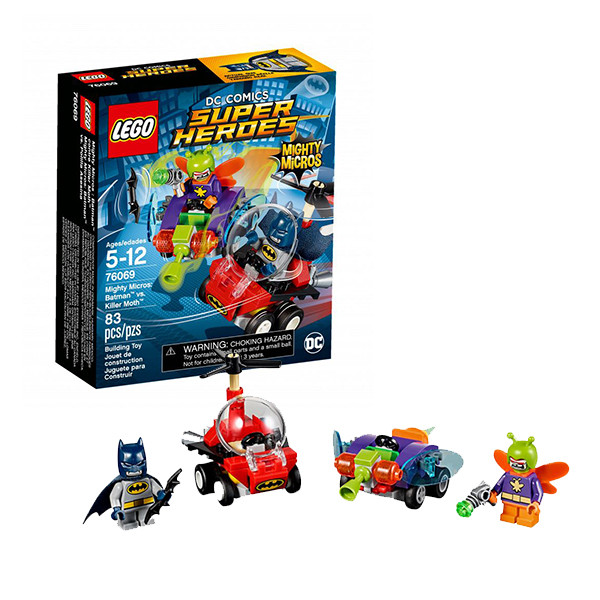 Lego Super Heroes Mighty Micros Бэтмен против Мотылька-убийцы 76069