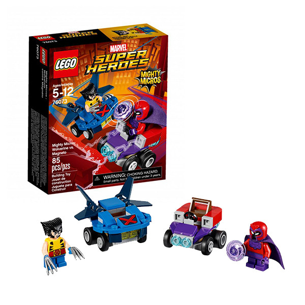 Lego Super Heroes Mighty Micros Росомаха против Магнето 76073