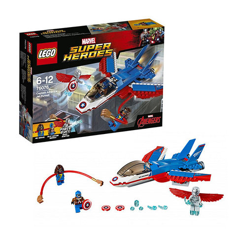 Lego Super Heroes Воздушная погоня Капитана Америка 76076, фото 2