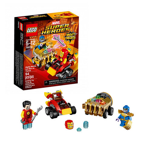 Lego Super Heroes Mighty Micros Железный человек против Таноса 76072, фото 2