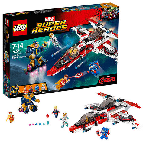 Lego Super Heroes Реактивный самолёт Мстителей: космическая миссия 76049, фото 2