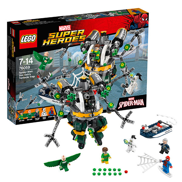 Lego Super Heroes Человек-паук: В ловушке Доктора Осьминога 76059 - фото 1 - id-p71880970