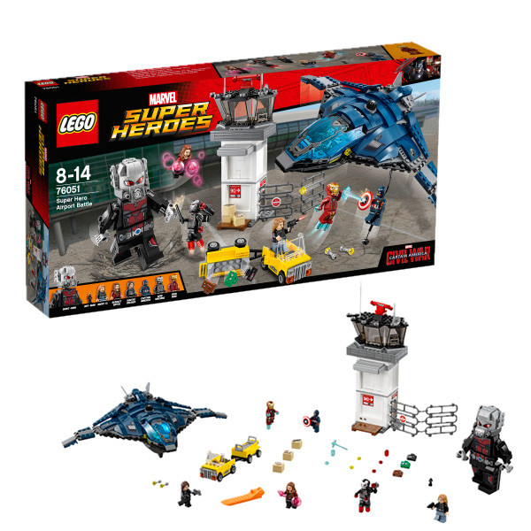 Lego Super Heroes Сражение в аэропорту 76051