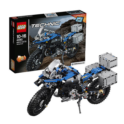 Lego Technic 42063 Приключения на BMW R1200 GS, фото 2