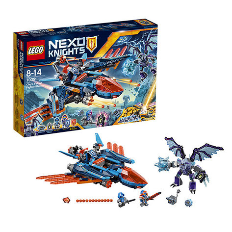 Lego Nexo Knights Самолёт-истребитель Сокол Клэя 70351, фото 2