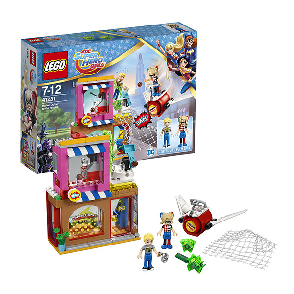 Lego Super Hero Girls 41231 Лего Супергёрлз Харли Квинн спешит на помощь - фото 1 - id-p71881039