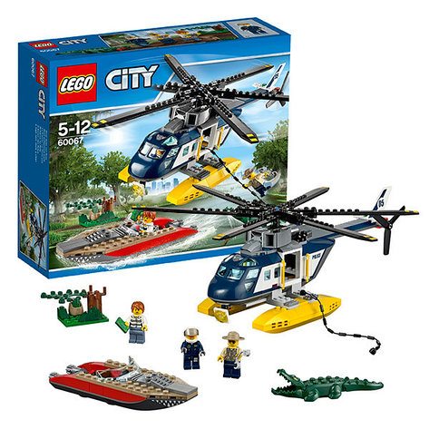 Lego City Погоня на полицейском вертолете 60067, фото 2