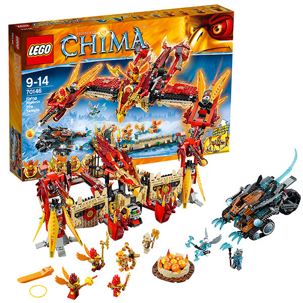 Лего Чима 70146 Огненный летающий Храм Фениксов