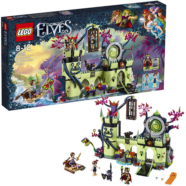 Lego Elves Побег из крепости Короля гоблинов 41188 - фото 1 - id-p71881084