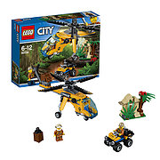 Lego City Грузовой вертолёт исследователей джунглей 60158