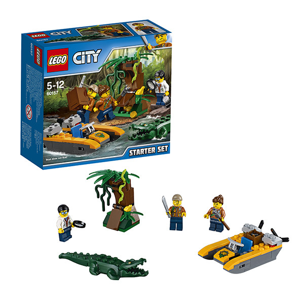 Lego City Набор Джунгли для начинающих 60157 - фото 1 - id-p71881092