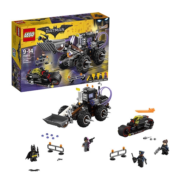 Lego Batman Movie : Разрушительное нападение Двуликого 70915