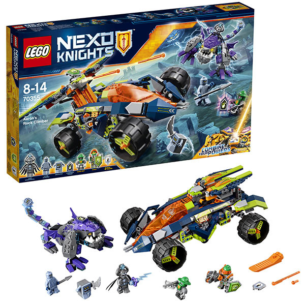 Lego Nexo Knights 70355 Лего Нексо Вездеход Аарона 4x4