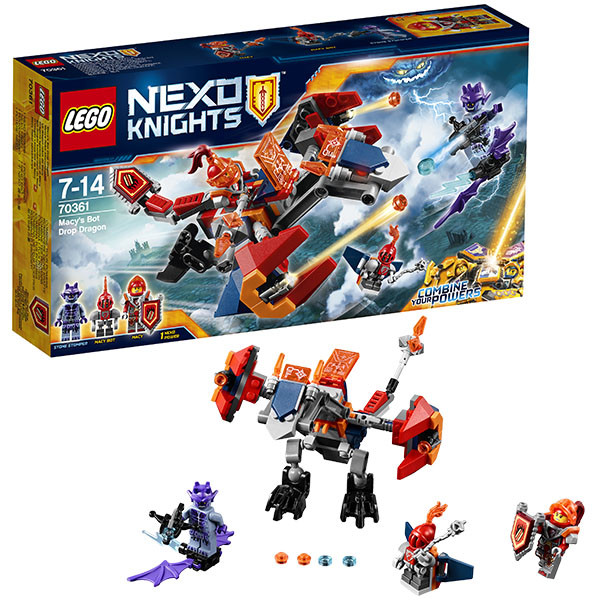 Lego Nexo Knights Дракон Мэйси 70361 - фото 1 - id-p71881139