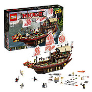 Lego Ninjago Летающий корабль Мастера Ву 70618