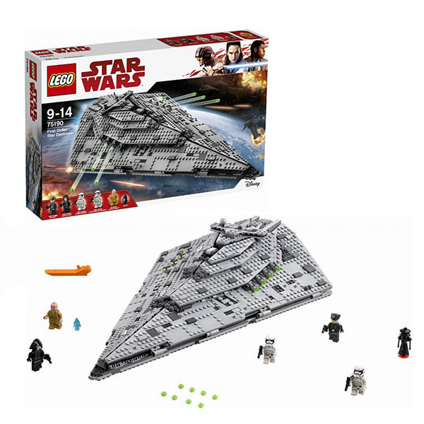 Lego Star Wars 75190 Лего Звездные Войны Звездный разрушитель первого ордена - фото 1 - id-p71881152