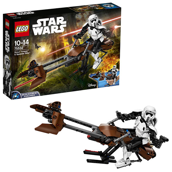 Lego Star Wars 75532 Лего Звездные Войны Штурмовик-разведчик на спидере - фото 1 - id-p71881160