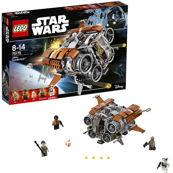 Lego Star Wars 75178 Лего Звездные Войны Квадджампер Джакку - фото 1 - id-p71881165
