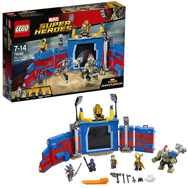 Lego Super Heroes Тор против Халка: Бой на арене 76088