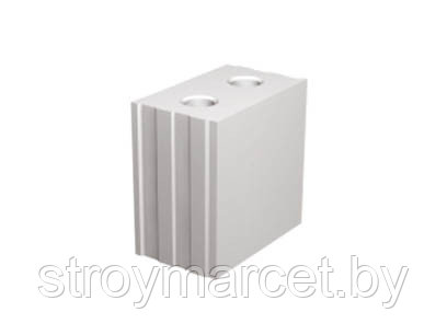 Блок силикатный стеновой межквартирный (150х248х248 мм) - фото 1 - id-p71909320