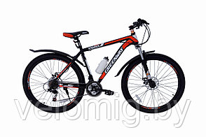 Велосипед Greenway 275M031 (черный/красный, 2020)