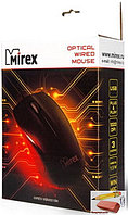 Мышь оптическая проводная Mirex MSM001BK, USB, черная