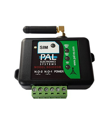 GSM-модуль pal-es SG302GB с поддержкой пультов для управления шлагбаумом, воротами (зеленый). - фото 1 - id-p71910556