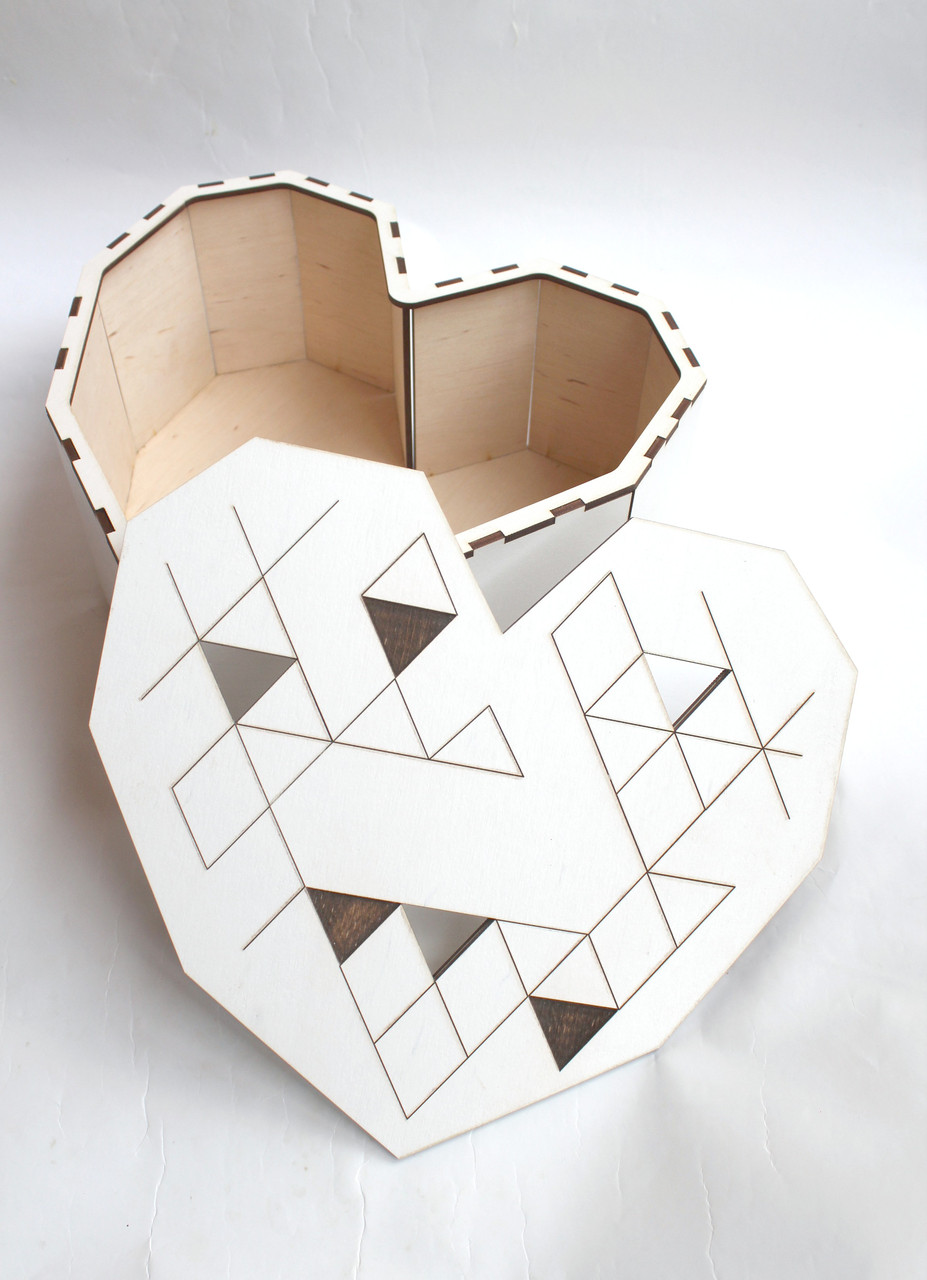 Коробка подарочная "Сердце" - фото 2 - id-p71911118