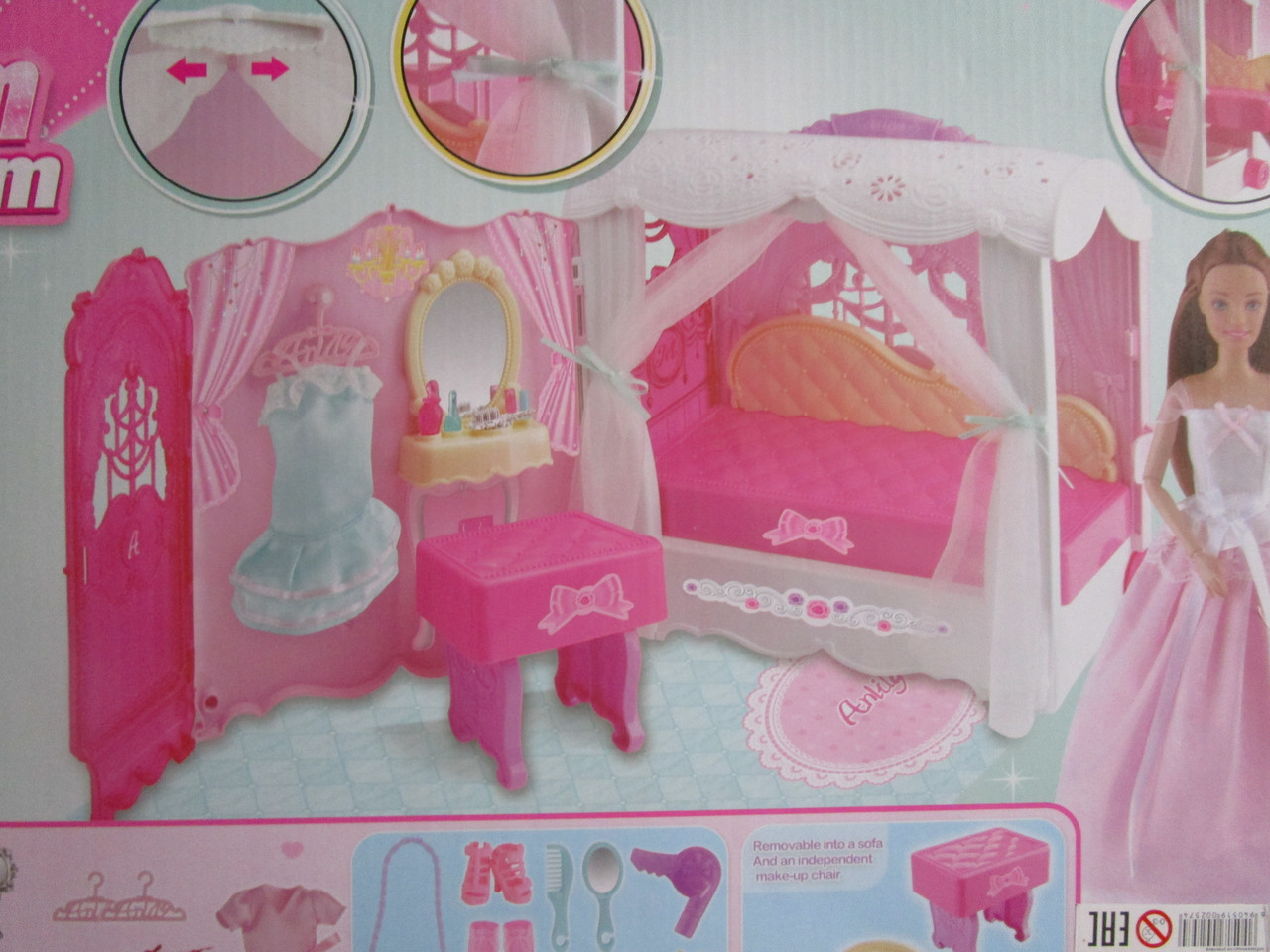 Игровой набор Кукла Anlily с сумочкой-спальней 99047 - фото 5 - id-p68511762