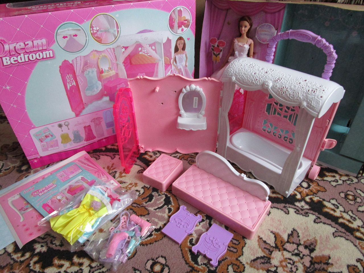 Игровой набор Кукла Anlily с сумочкой-спальней 99047 - фото 3 - id-p68511762