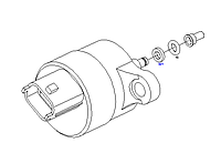 Регулятор давления ТНВД Bosch BMW 2.5-3.0, OPEL 2.5, ROVER 2.0 0281002480