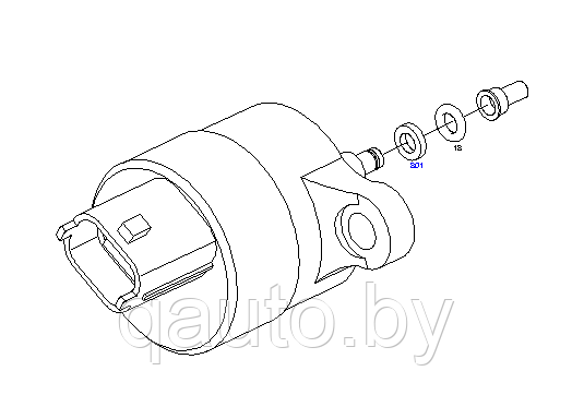 Регулятор давления ТНВД Bosch BMW 2.5-3.0, OPEL 2.5, ROVER 2.0 0281002480 - фото 1 - id-p61560493