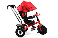 Детский трехколесный велосипед Favorit Premium FTP-1210 красный c поворотным сиденьем красный , фото 1