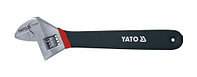 Ключ разводной с обрезиненной ручкой 250мм, YATO