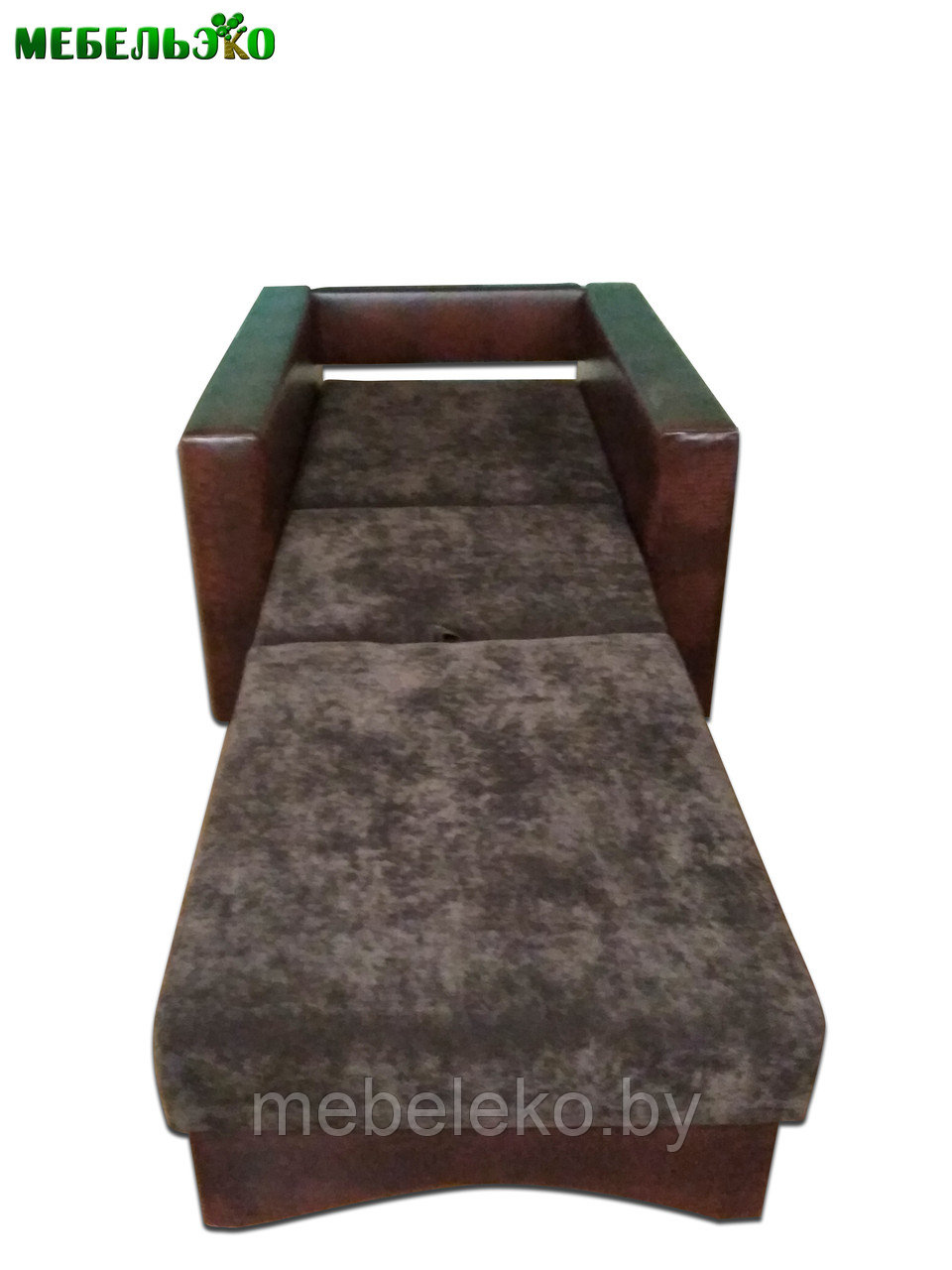 Кресло-кровать "Рик" темно-коричневое - фото 4 - id-p71936217