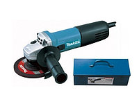 Одноручная углошлифмашина MAKITA 9558 HNK в мет. кейсе (840 Вт, диск 125х22 мм, без регул. об.)